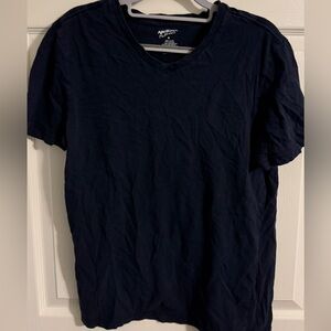 Md Plain Navy Blue Shirt